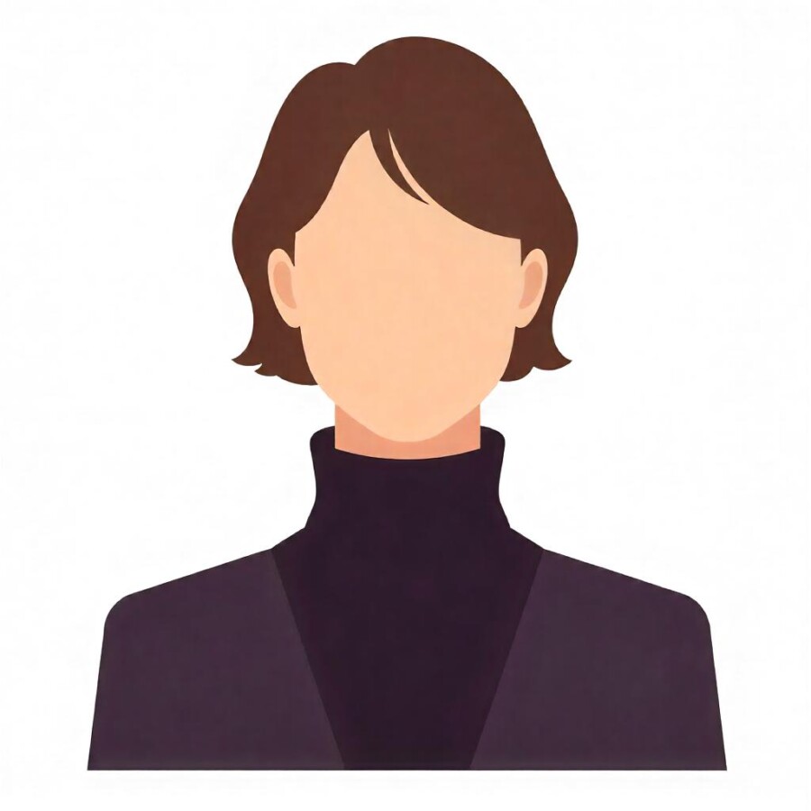 A faceless white woman