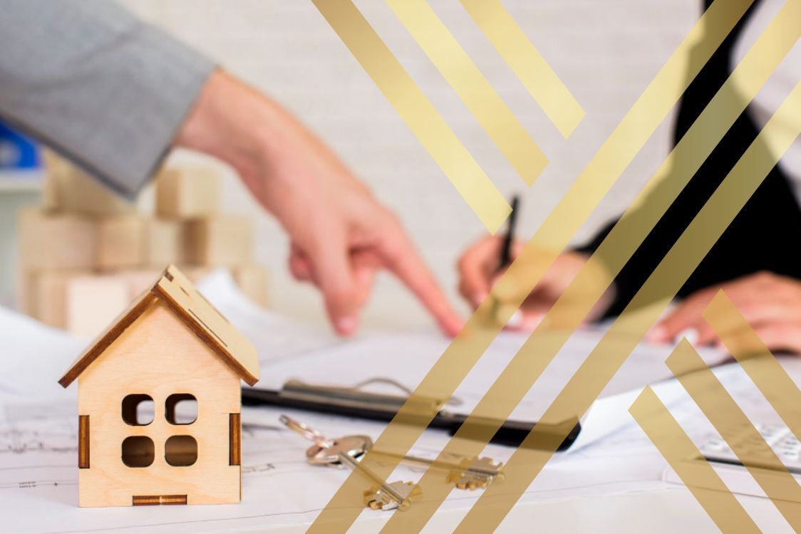 (In the image it can be seen that legal transferring of property is being conducted)