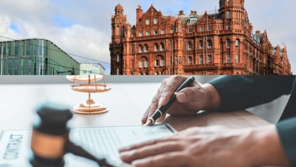 (In the image the concept of civil litigation solicitor in manchester can be seen clearly)