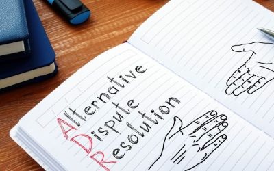 (In the image it can be seen a concept of alternative dispute resolution is drawn on paper) Alternative Dispute Resolution Law (ADR) Mediation vs. Arbitration