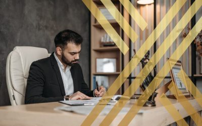 (In the image a civil litigation lawyer can be seen reading a case)