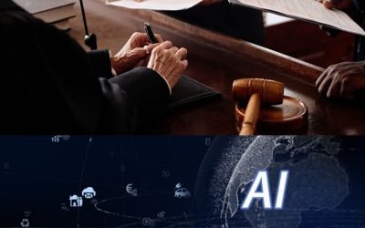 (In the image it can be seen a link is being shown between Civil litigation and AI)