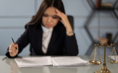 (In the image it can be seen that the solicitor is checking how strong the civil litigation case is) Do I Have a Strong Civil Litigation Case