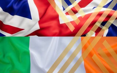 (An image showcasing the flags of Ireland and England)