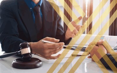 This image is showing the discussion of a solicitor and a client on lasting power of attorney (LPA Forms).