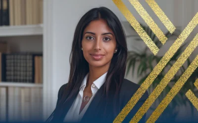 A photo of an immigration solicitor, explaining the path to safety for victims of human trafficking and modern slavery for a client at Axis Solicitor in London.